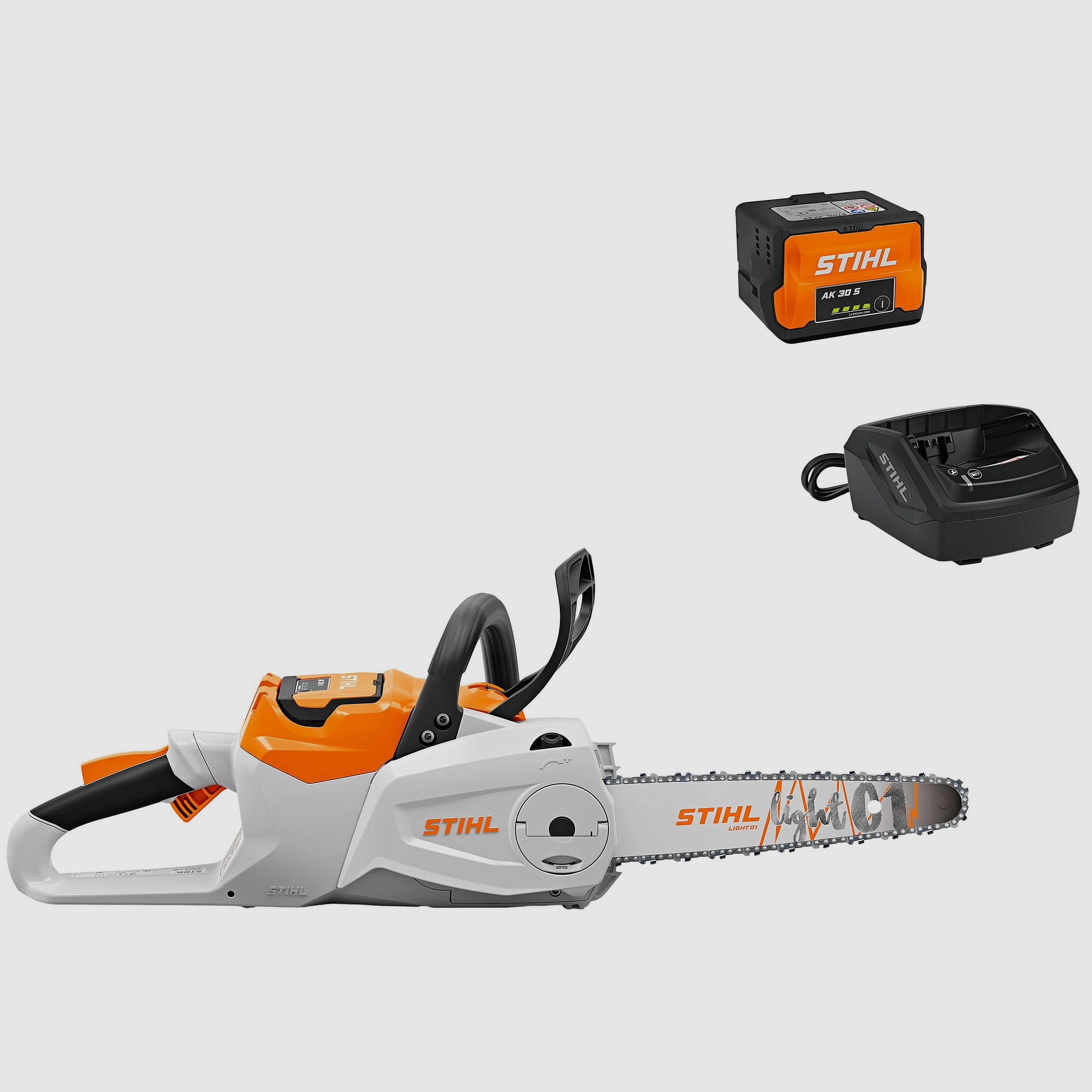 Stihl Akku-Motorsge MSA 80 C-B Set mit AK 30 S und AL 101