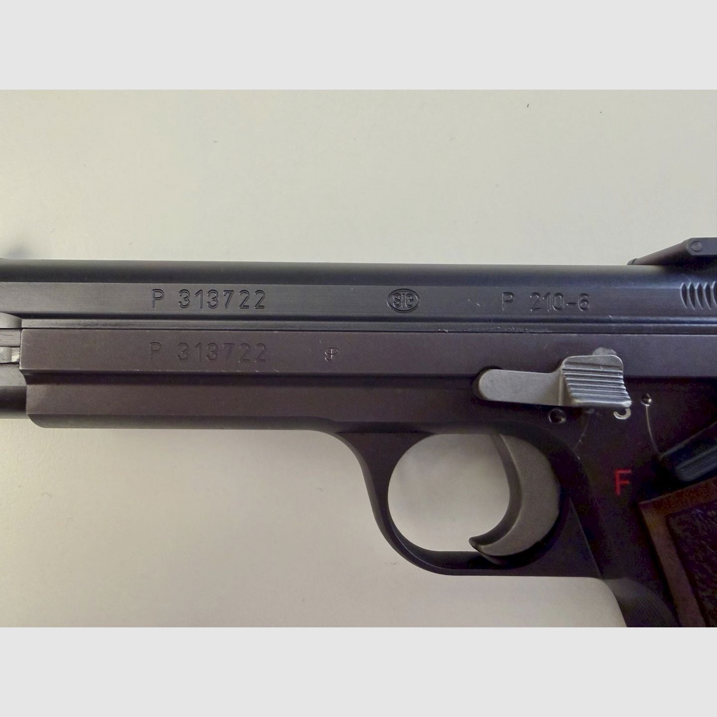 SIG P210-6 - 9 mm Para, nummerngleich