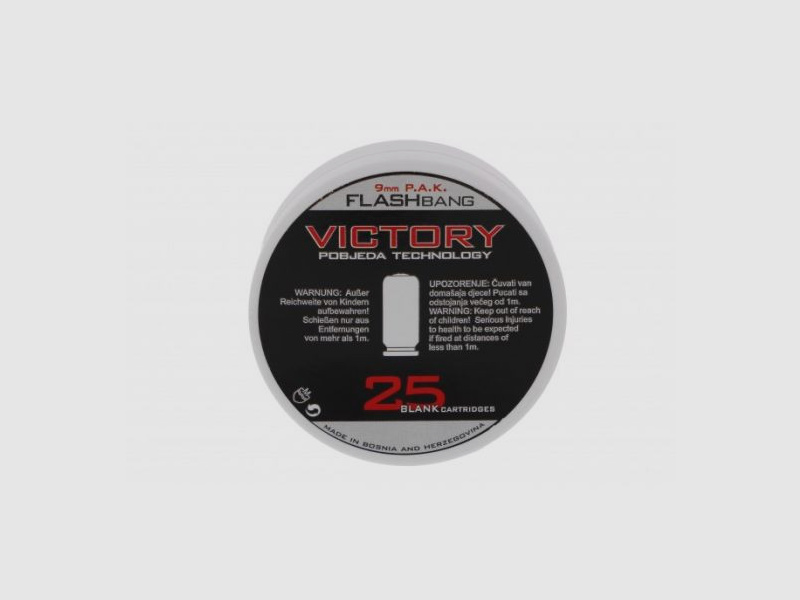 VICTORY FLASHBANG - 9MM P.A.K. - 25 STÜCK