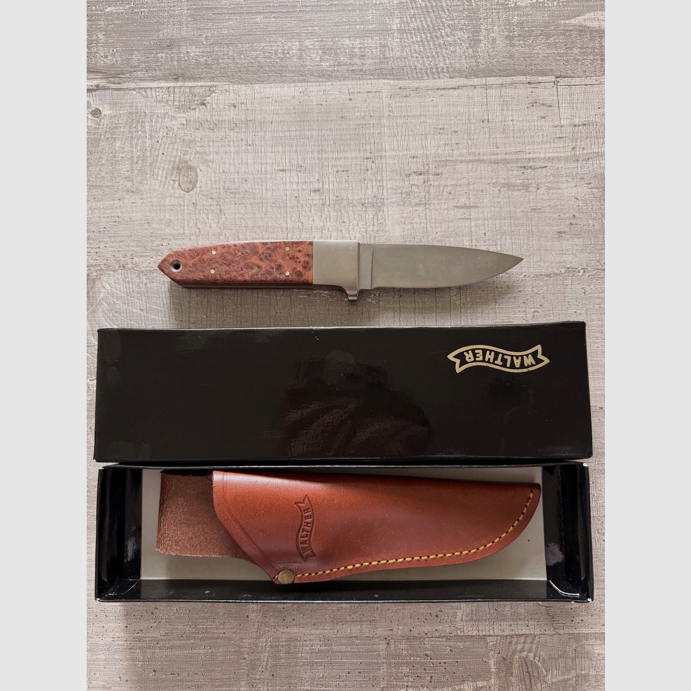 Walther Vintage cuchillo de caza, imagen 2 de 3