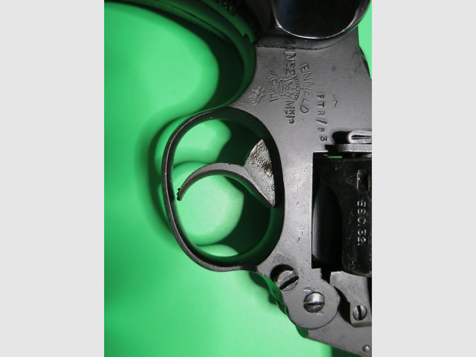 Royal Small Arms Factory (RSAF) Enfield No. 2, Mark I* (Mk I*), .308 British/ .38 S&W, “War Finish”, 1941      #69