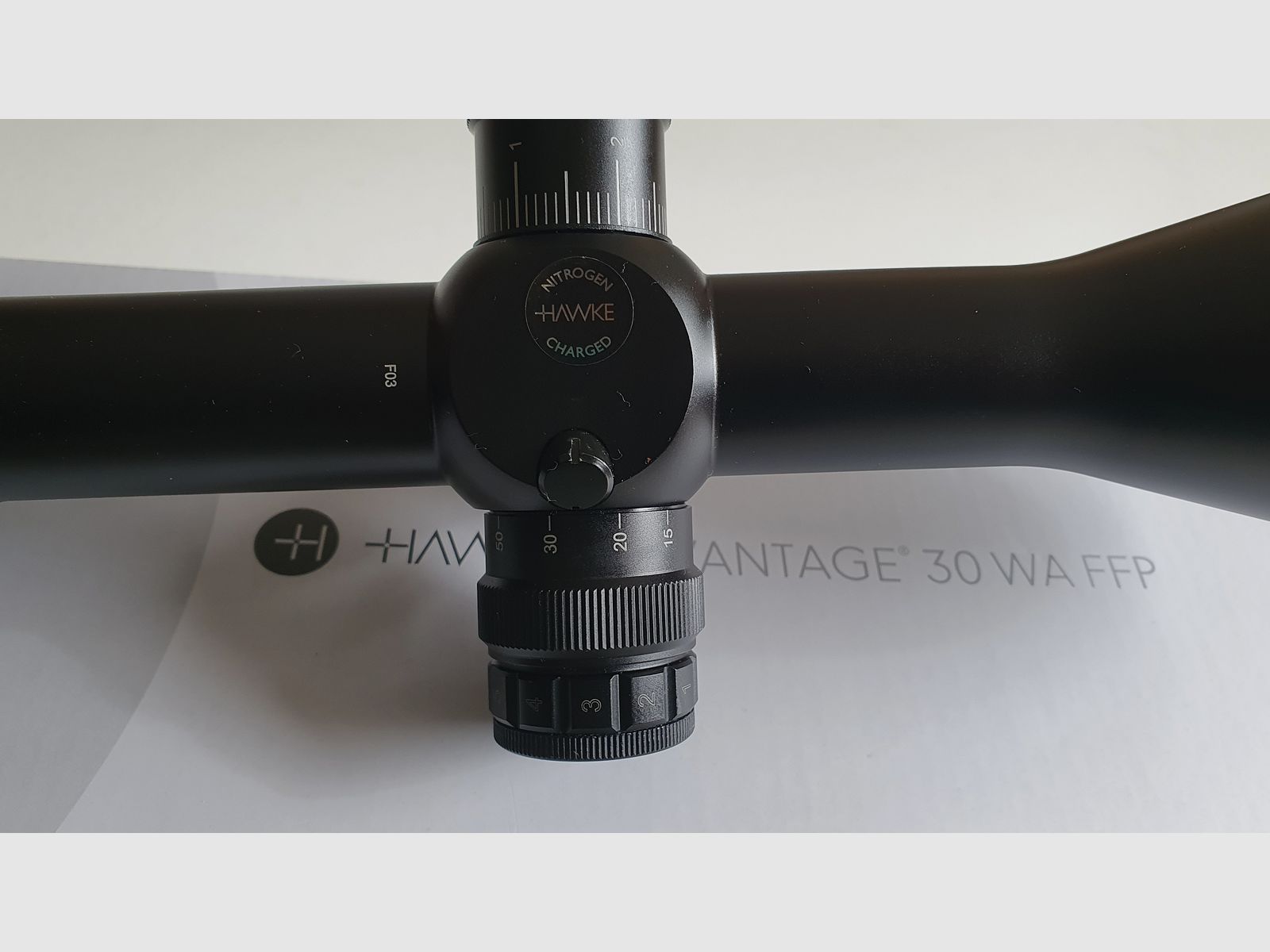 Hawke Vantage 4-16x50 SF: 30 WA FFP Połowa MilDot 14300