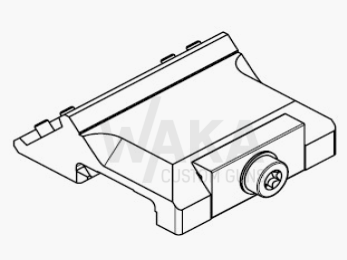 B&T Halter NAR 45° for Aimpoint Micro