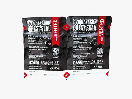 CVN Guarnizione Toracica Esagonale, non ventilata (doppio pacco)