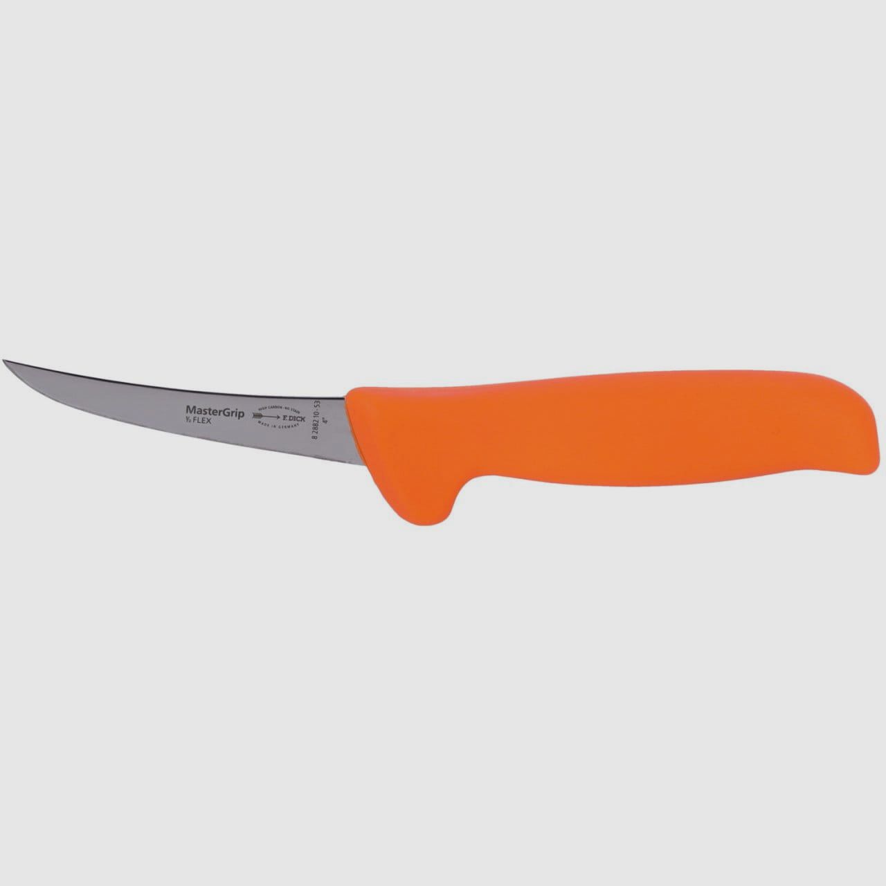 Thick boning knife semi-flexible 10 cm SB orange
