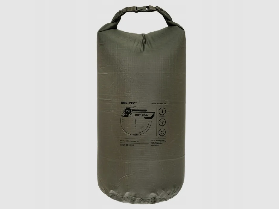 Sac étanche - 25 litres - Olive