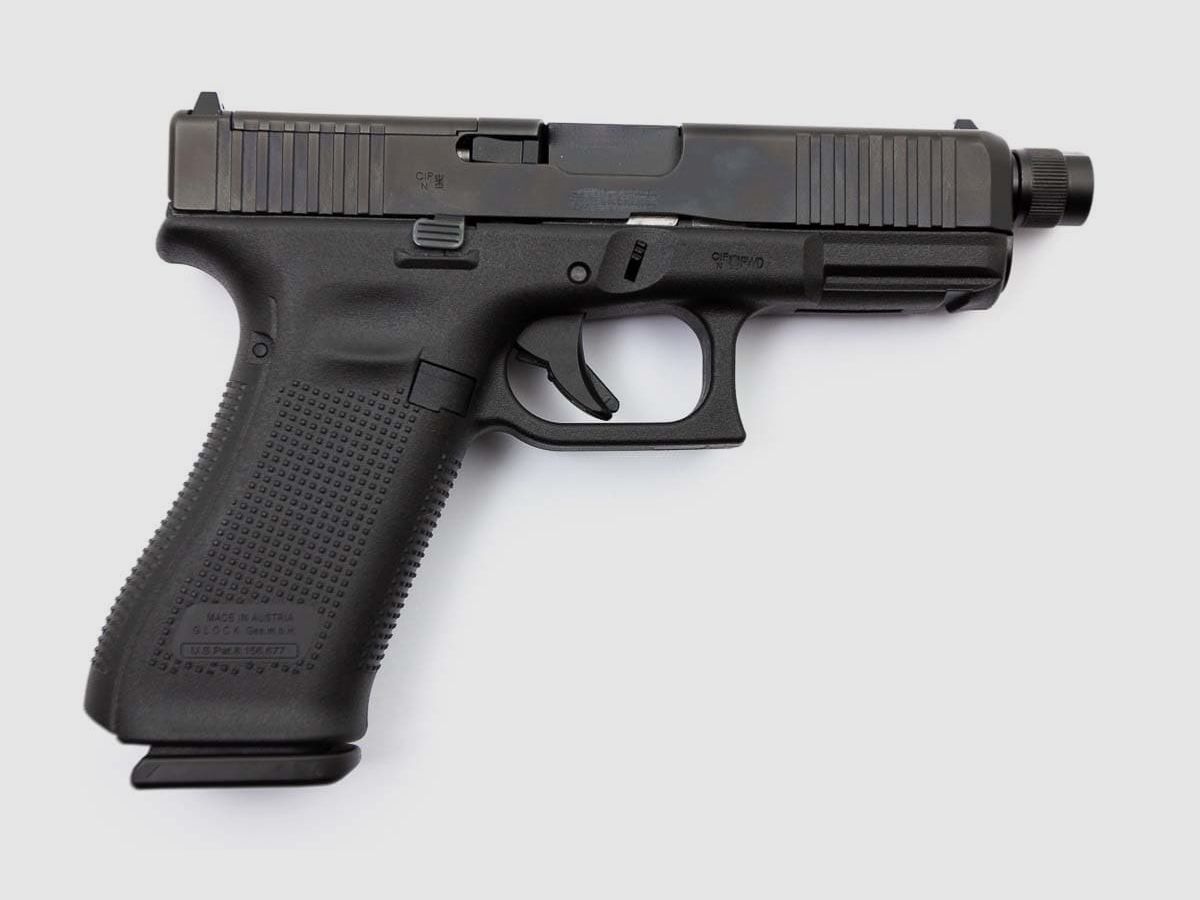 GLOCK Pistole Mod. 45 Gen5 MOS FS SD 9mmLuger mit Gewindelauf, Bild 1 von 2