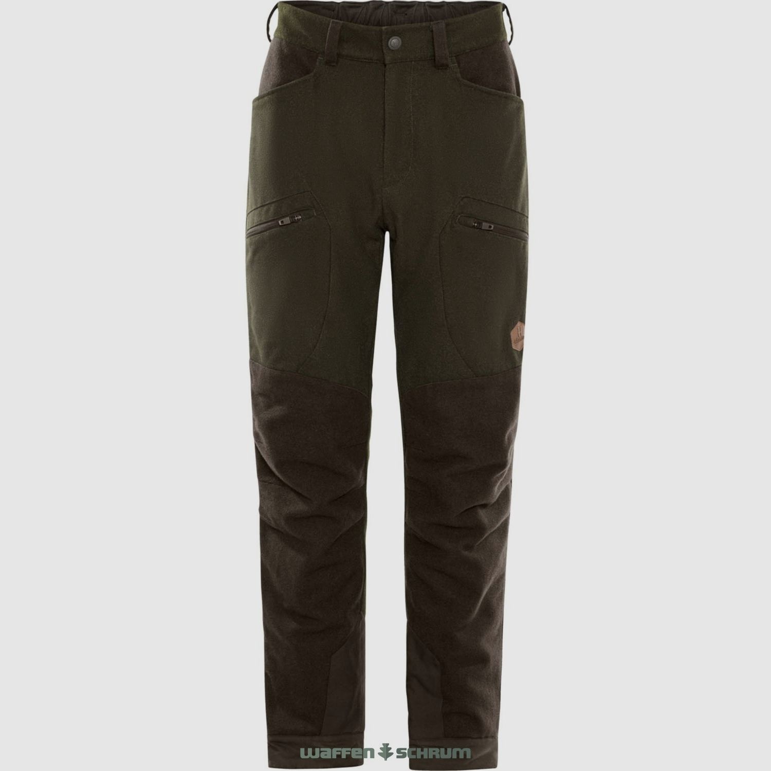 Pantalones Härkila Metso Invierno verde sauce/marrón sombra