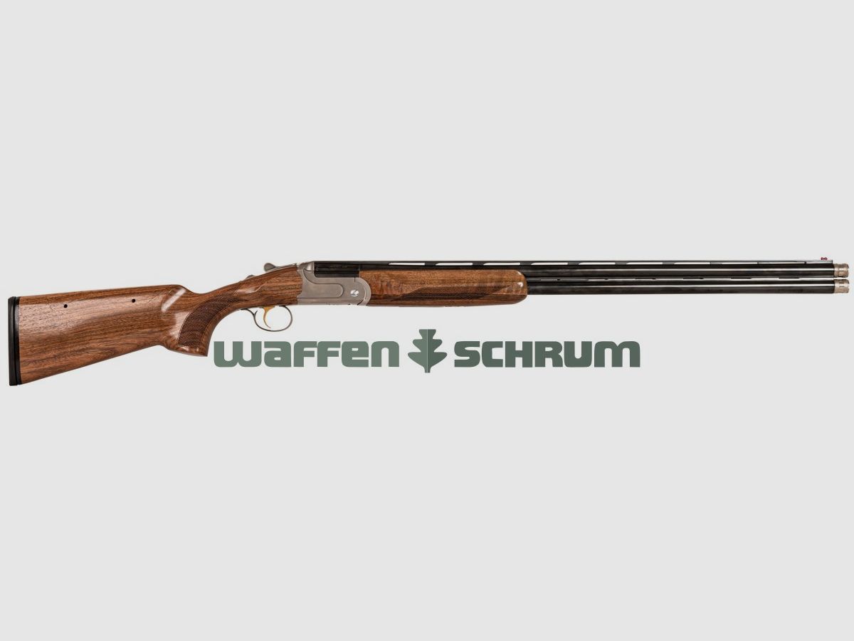 Akkar Churchill 206 Sporting ADJ CO 12/76, koffer, 4 chokes + choke sleutel in doos LL: 76cm