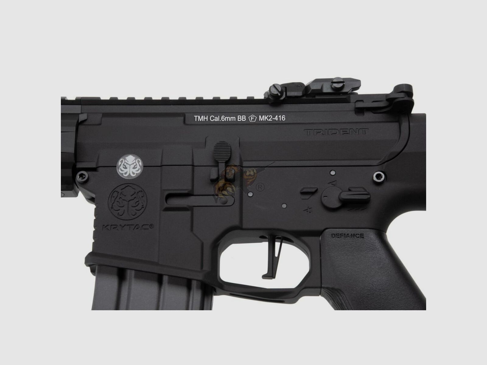 Trident Mk2 SPR-M in Black Airsoft Free from 18 - S-AEG -F- (Krytac)