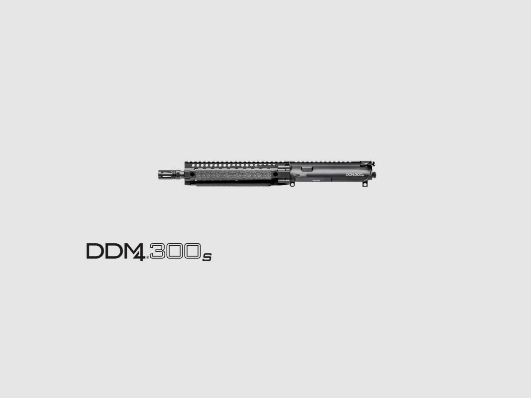 Daniel Defense URG 300 S 10.3" 300 AAC Blackout, 1:8 Nero, immagine 2 di 2