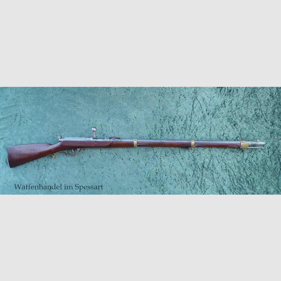 aguja de encendido fusil de infantería Mod.1862, Spandau de 1867.