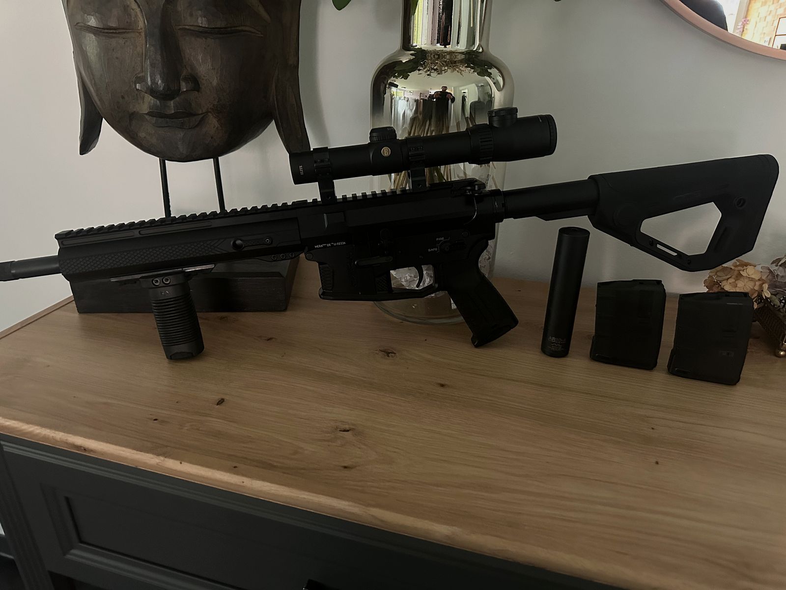 Hera Arms The 15th kal. 223 Schalldämpfer ZF komplettpaket 