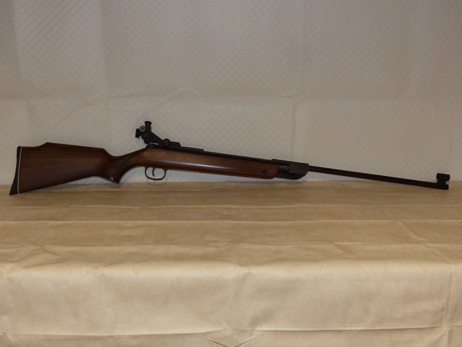 Air rifle Diana Mod. 36 with F, safety and diopter 1991 as new vintage