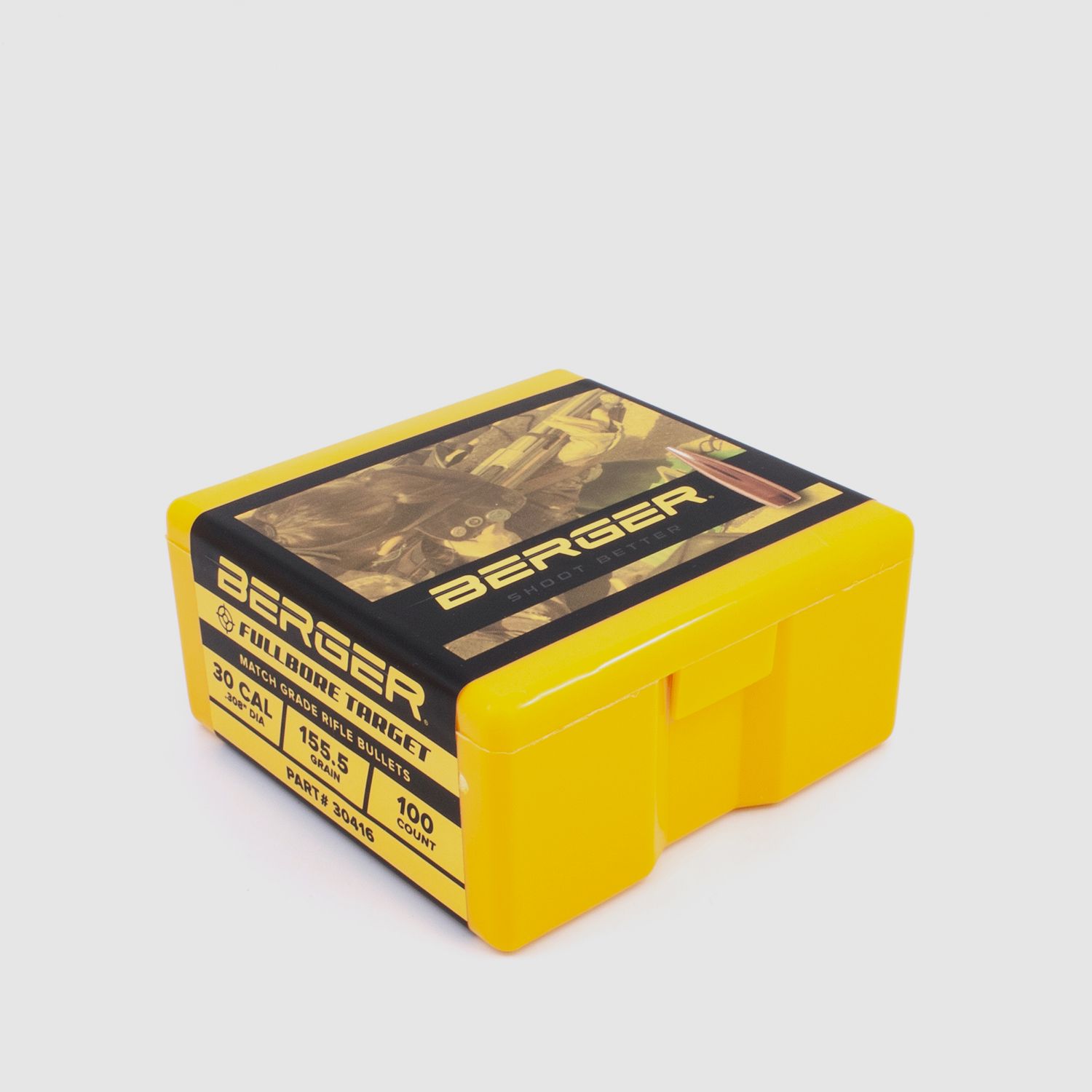 Proiettile Berger .30 FULLBORE Target 155GR 500 pezzi