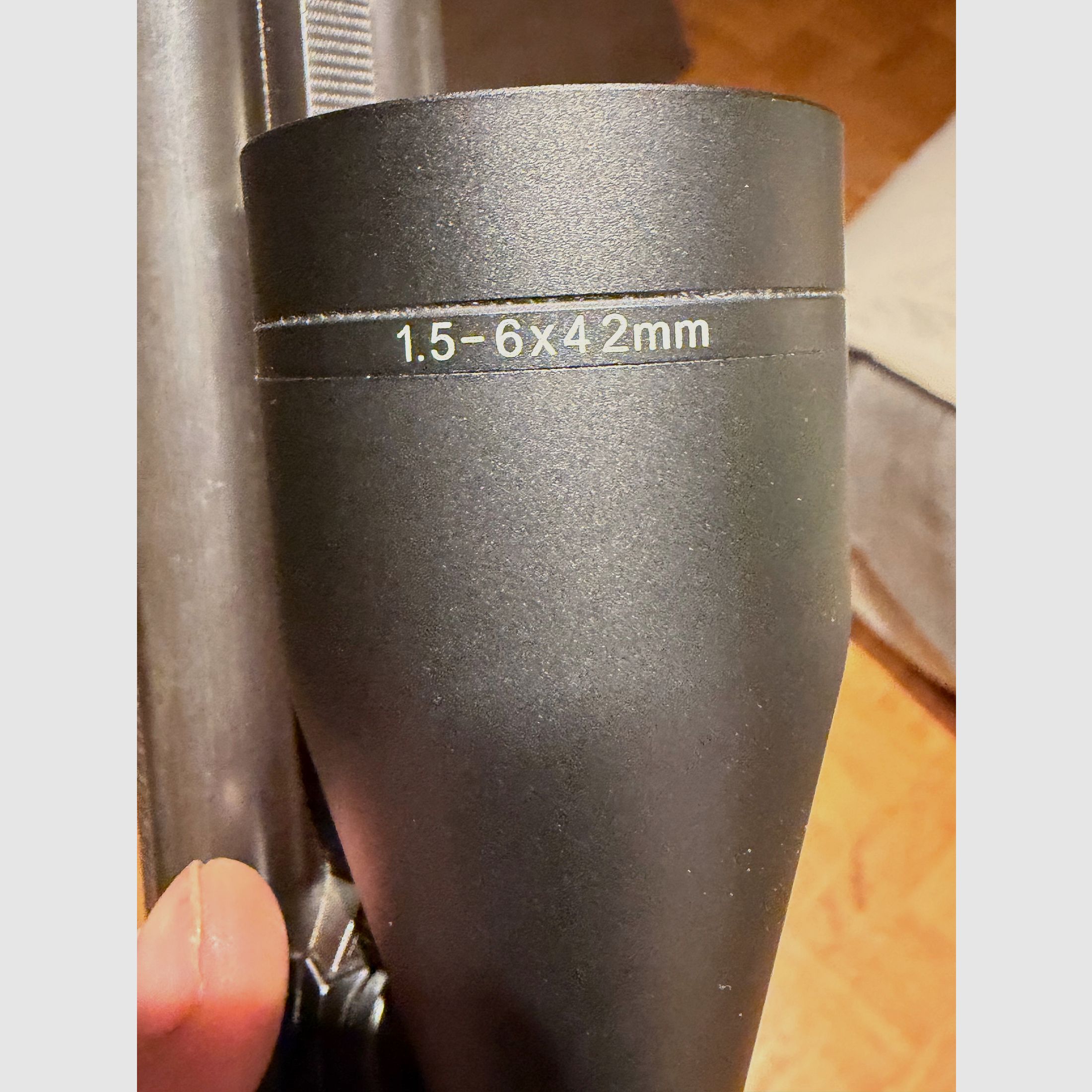 J.P Sauer en Zoon Drilling 7x57R met Akah 1-6x42 richtkijker op een zwengelmontage