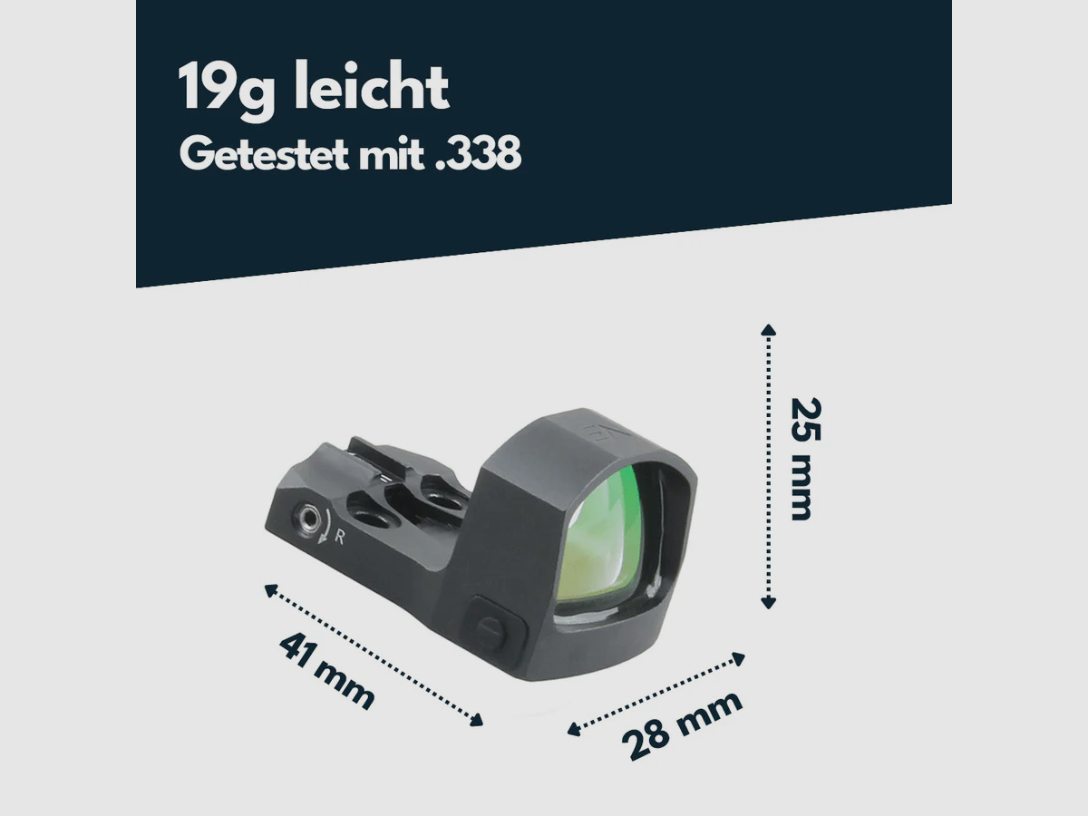 Vector Optics SCRD-M43 Frenzy-S FU 1x17x24 MOS Multi Reticle
