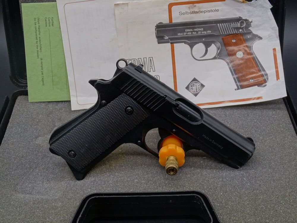 ERMA EP 452 kaliber .22lr długość lufy 85mm EP 452