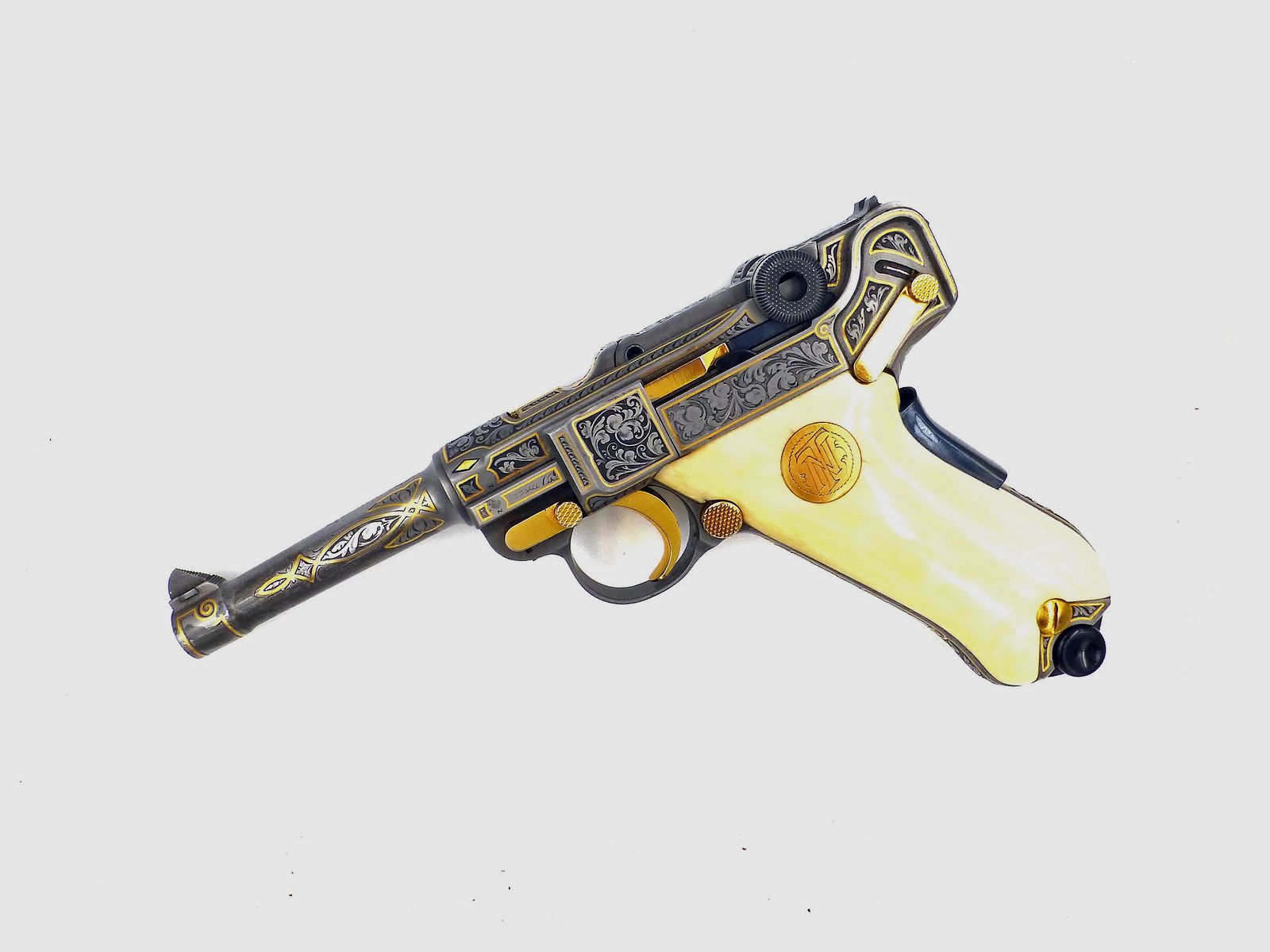 Pistolet MAUSER Parabelum “Ivory” cal. 9Para, billede 3 af 5