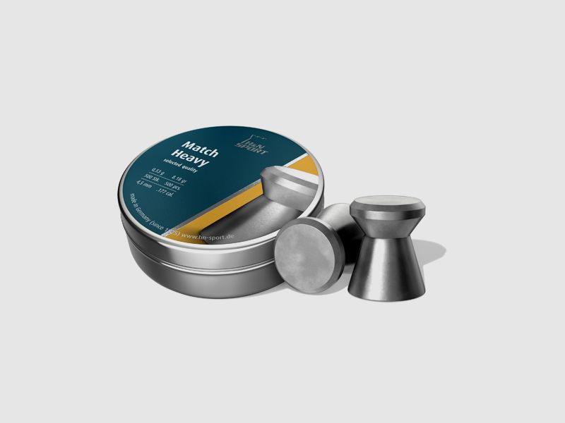 H&N Match Heavy 4,49 mm - 0,53g/8,18gr/500