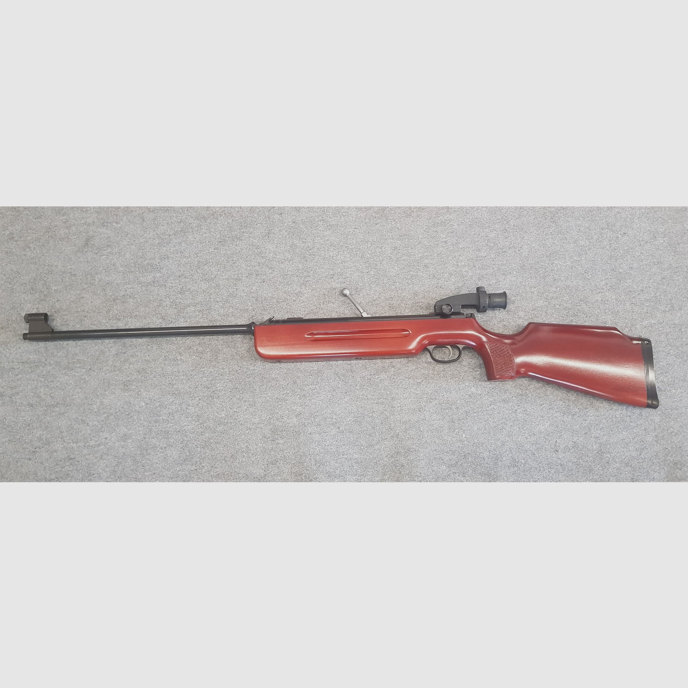 Q1 Schräger Korntunnel Halter Haenel Mod. 311  mit Feinabzug und Diopter Durchlader cal. 4,5mm Diabolo