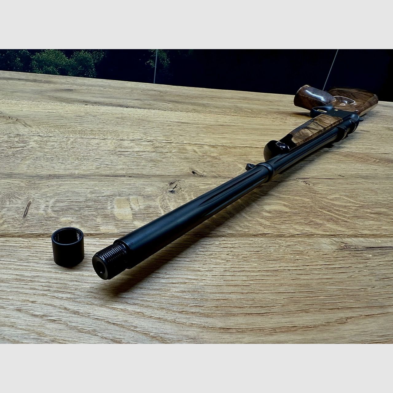 Blaser K95 Success / Wood class 6 / Cal. 6.5 Creedmoor / LL 52 cm / Gold elements / M15x1, image 9 of 9