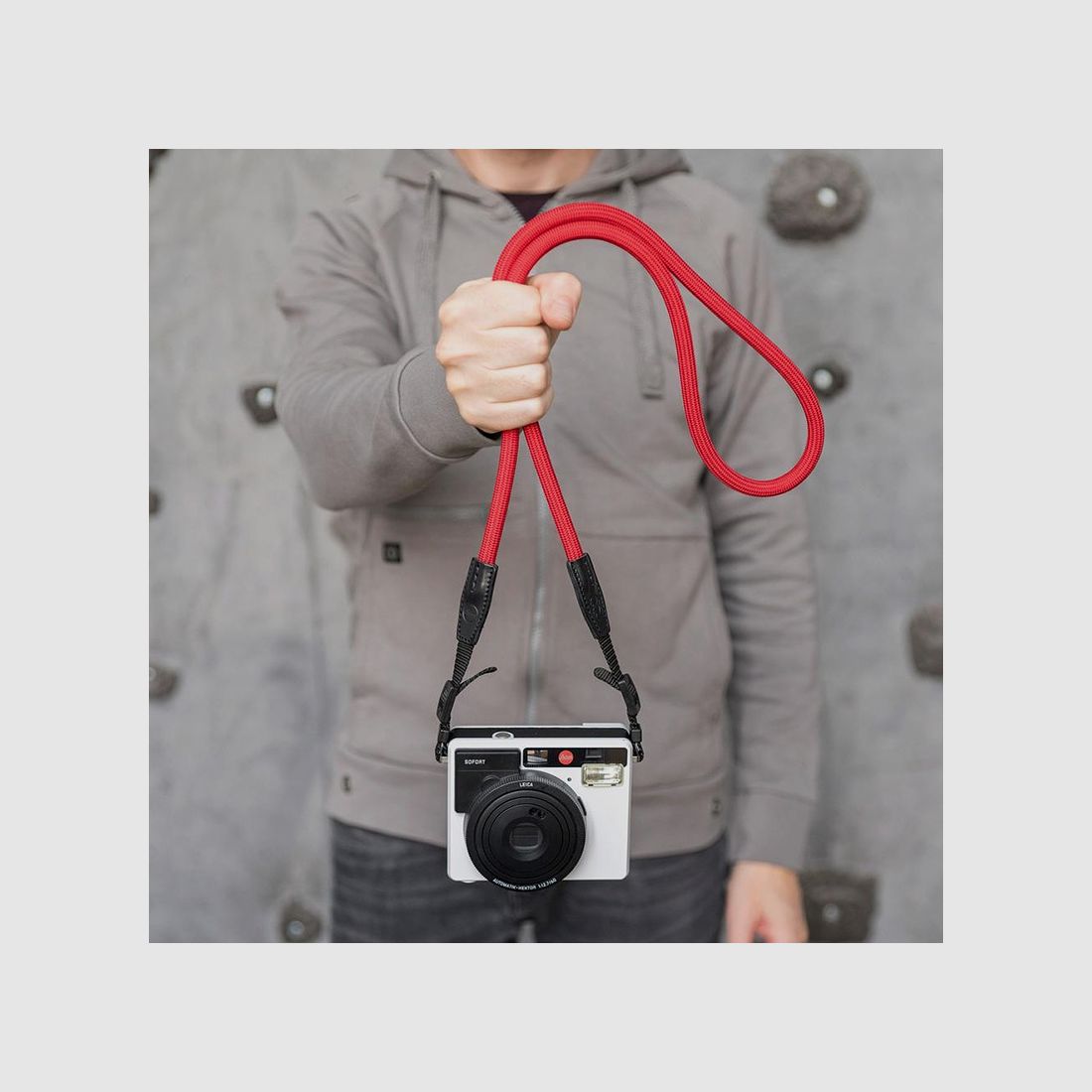 Leica Rope Strap, rojo, 126 cm, SO, designed by COOPH, imagen 4 de 6