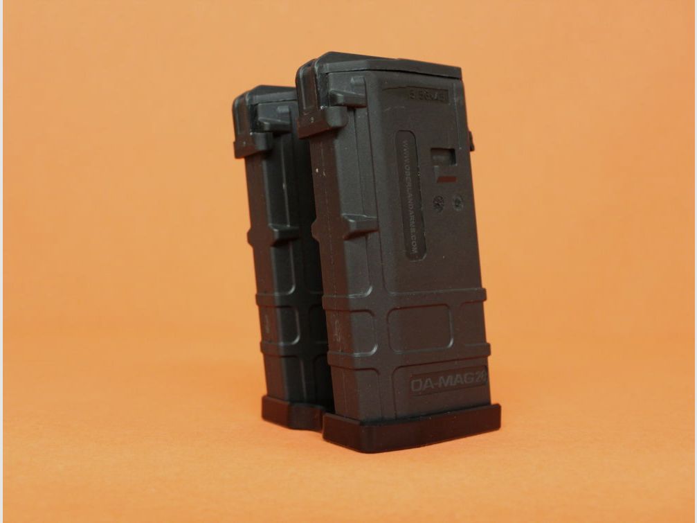 Nieznany AR-15: Płyta łącząca do OA-Mag .223Rem "Mag-Doubler" Alu czarna