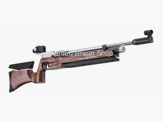 FEINWERKBAU Luftgewehr 800 Basic Auflage, Schaft rechts/links, mit schwenkbarer Auflage, Kal. 4,5mm