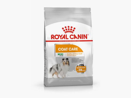 ROYAL CANIN COAT CARE MINI Trockenfutter für kleine Hunde für glänzendes Fell 3 Kg