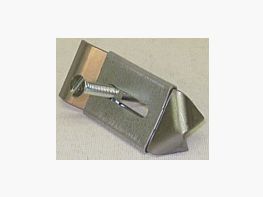 Clip de cuerno GREIF - chapa de metal con tornillo