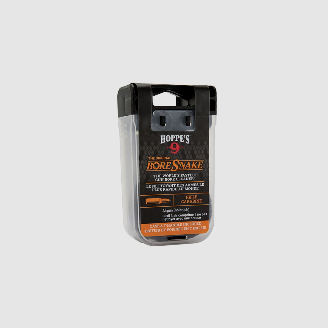 Original HOPPE'S BORESNAKE cleaning cord with handle RIFLE: 9 mm Luger