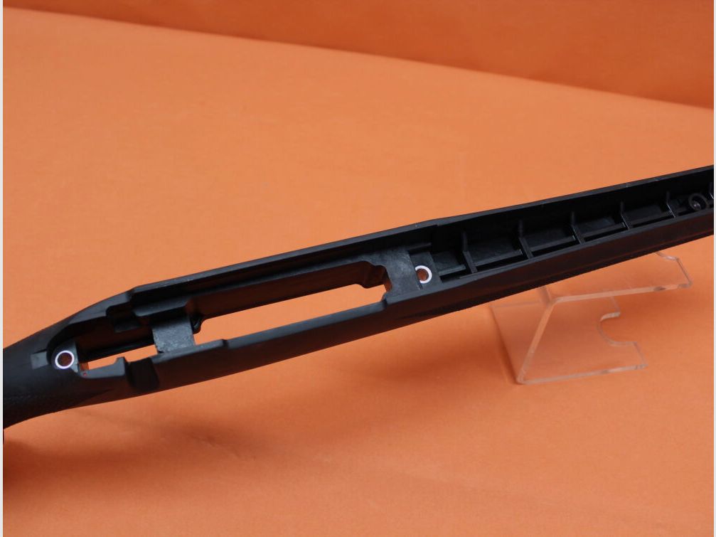 HOGUE Howa 1500: Hogue Overmolded Calcio nero Long Action - Heavy Barrel - Pillar Bed Block