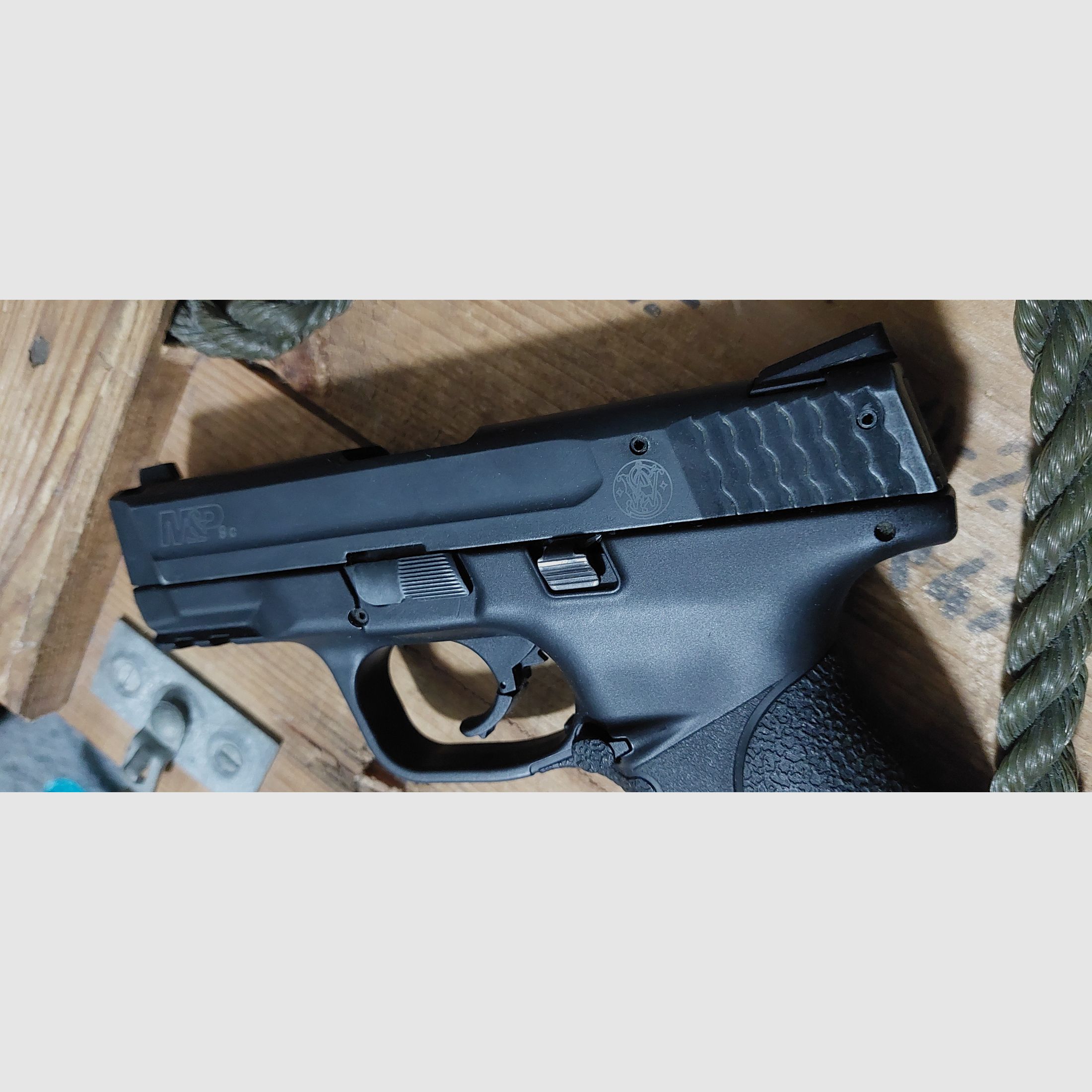 Smith&Wesson M&P9c 9 mm P.A.K (PTB 984) MP 9 MP9 MP9c Schreckschuss keine Walther Glock HW94 Colt