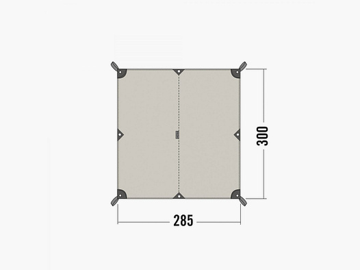 TATONKA Tarp 2 TC Sand-Beige