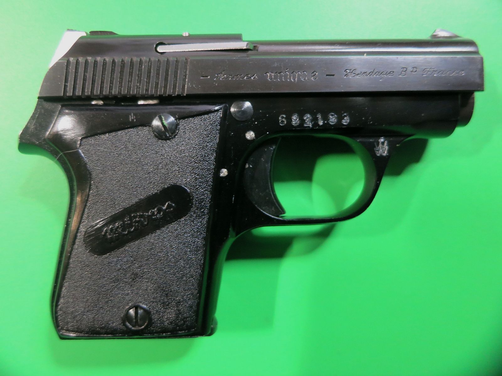 Mikros "K" (Armes Unique MAPF), Kal. 6,35 mm Browning, Box + Zertifikat      #61