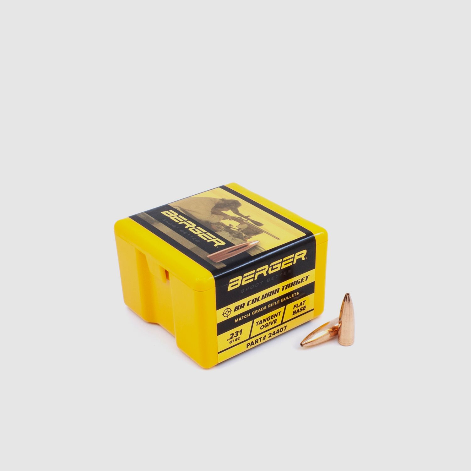 Berger Geschoss 6mm/.243 BR Column Target 64,2GR 100 Stück
