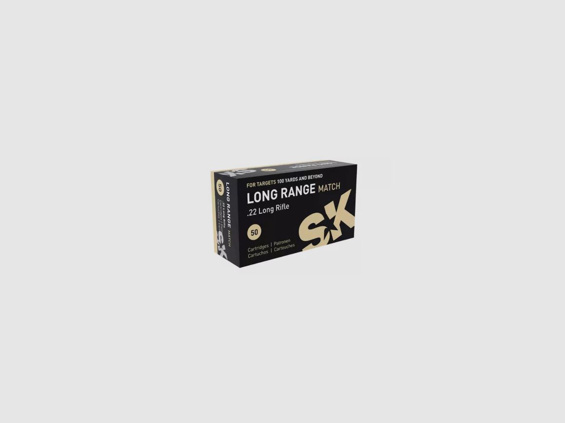 Lapua SK Long Range Match Randfeuermunition Kal. .22 LR