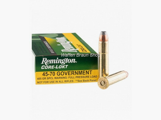 Remington 45-70 Government SP 405 grain, 20 Stk.#R4570G1