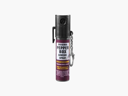 Abwehrspray / Pfefferspray 20ml Pepper Box