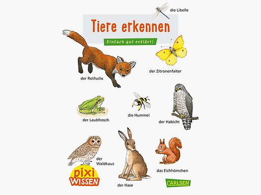 Libro infantil "Pixi Conocimiento 30: Reconocer animales"