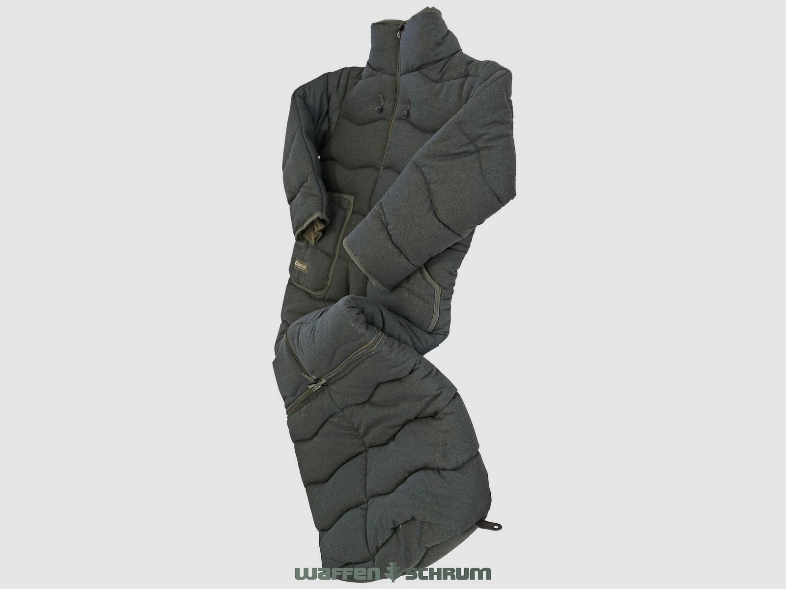 Carinthia Ansitzjacke Carinthia Loden mit Fussteil Grün