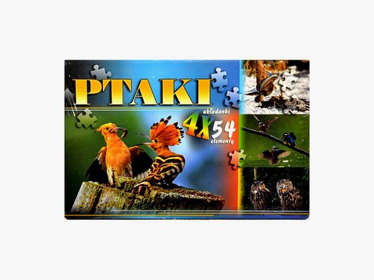 Puzzle BIRDS 4x54
