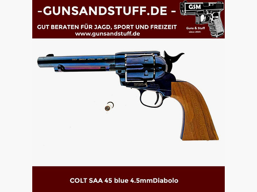 COLT SAA 45 blue 4.5mmDiabolo