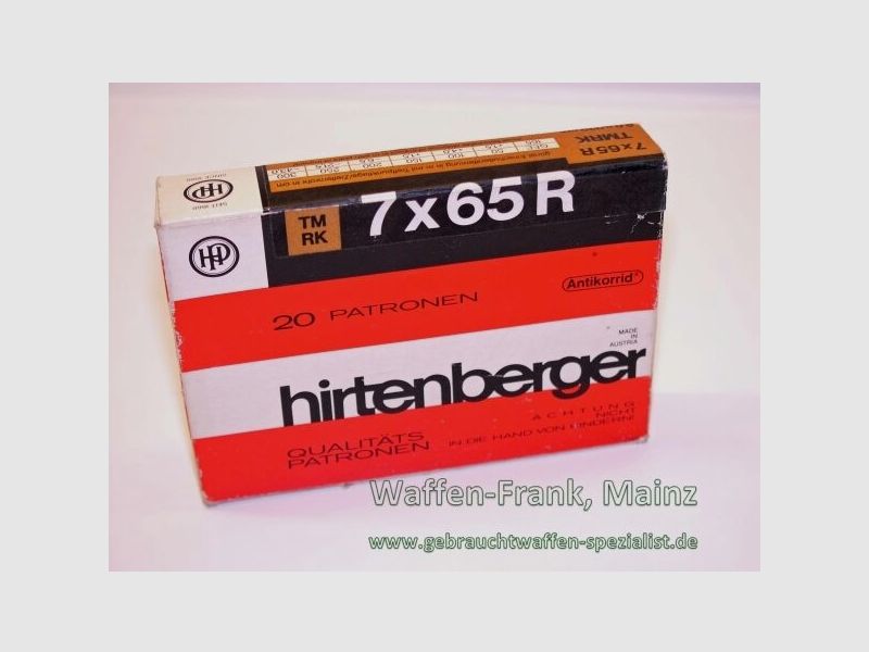 Hirtenberger / Austria 9,0 g / 139 grs. TM Cabeza Redonda 7x65R
