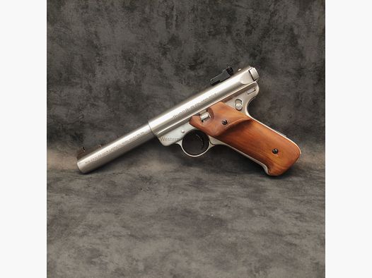 Ruger Mark II Target .22lr de acero inoxidable