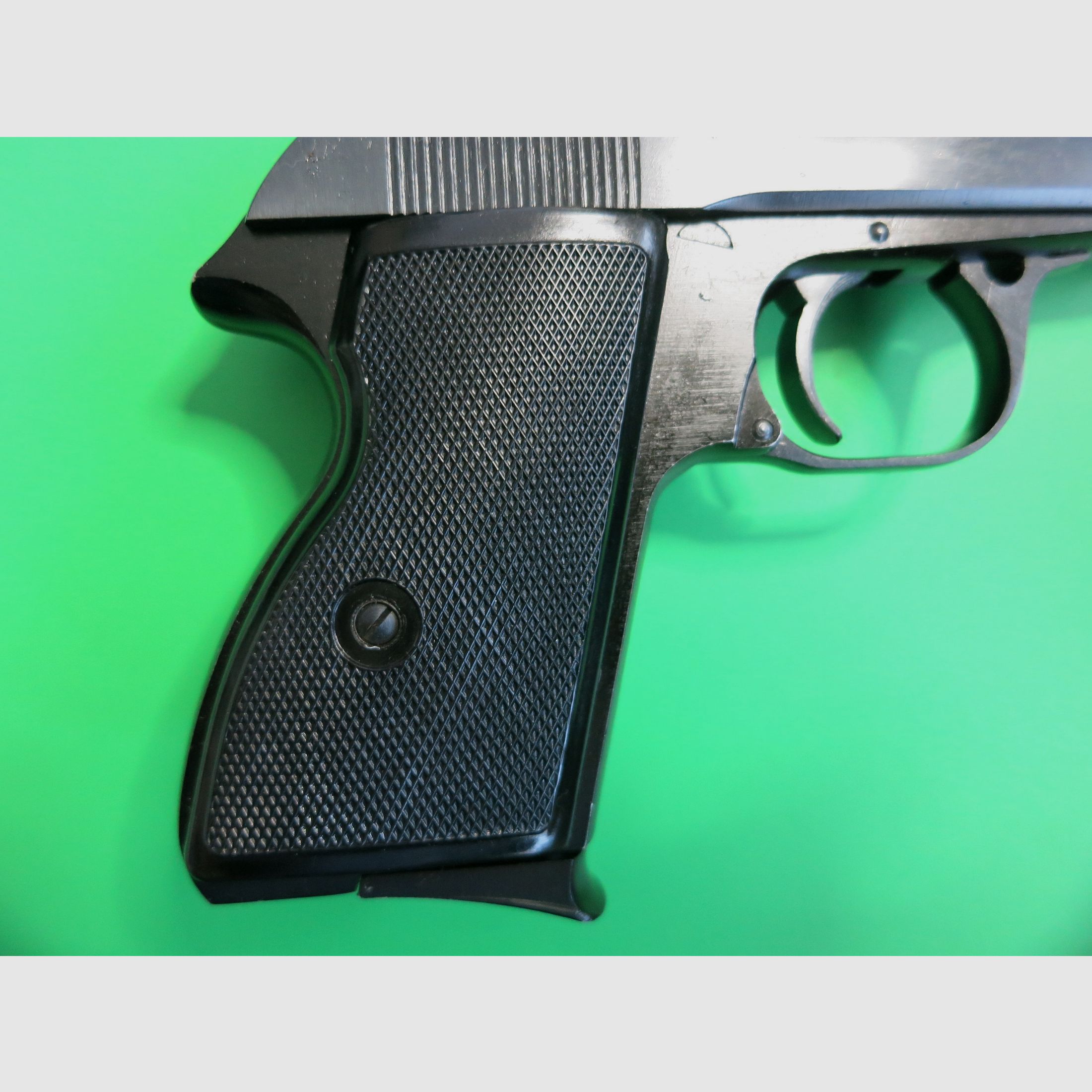 Halbautomatische Pistole, HEGE AP66, Kal. 7,65 mm Browning (.32 ACP), Sammlerwaffe       #89, Bild 6 von 8