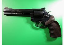 Revolver SMITH & WESSON Modello 586-4, Target Champion 6", Cal. 38/357 Mag, Blu Reale #97