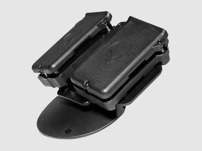 Double Cloak Magazijnhouder voor dubbelrijige 9mm/.40-kal.-magazijnen (zwart) Alien Gear, afbeelding 1 van 2