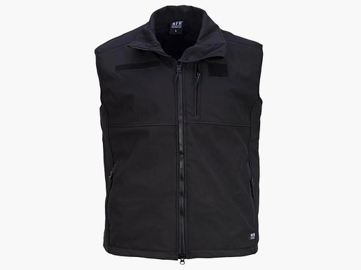 MFH MFH Gilet Softshell Allround - Nero / S Uomini